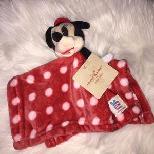 Junk Food | Disney Minnie Lovey Blanket Plush